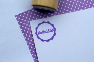 Seal Wood Handled Mini Stamp | Sale