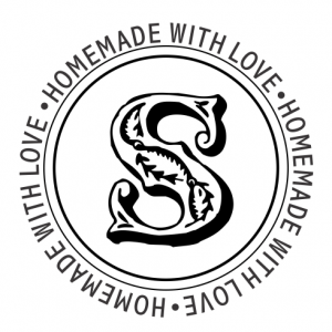 'Homemade With Love' Wood Mounted Stamp