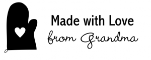 'Made With Love' Wood Mounted Stamp