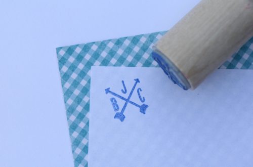 Arrows Wood Handled Mini Stamp
