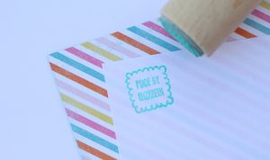 Bubble Wood Handled Mini Stamp | Sale