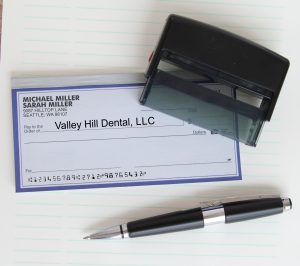 Payee Self Inking Stamp - Large