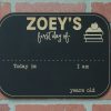 Personalized "First Day of School" Chalkboard - Schoolbook - Image 3