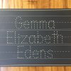Personalized Name Trace Chalkboard - Image 2