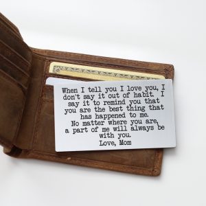Tell you I Love You | Wallet Insert