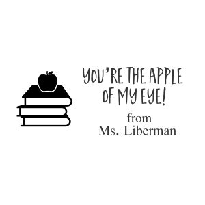 Apple of My Eye | Teacher Stamp