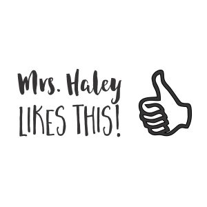 Thumbs Up | Teacher Stamp