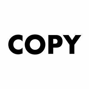 COPY Stamp | Black Ink