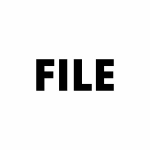 FILE Stamp | Black Ink