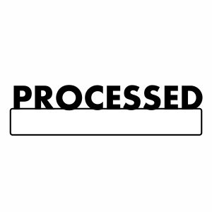 PROCESSED Stamp | Black Ink