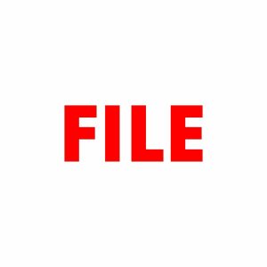 FILE Stamp | Red Ink