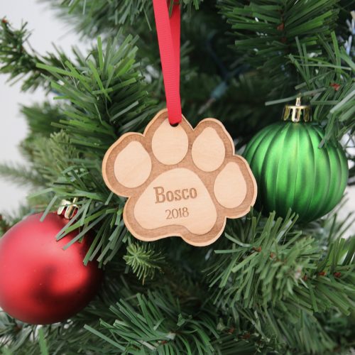 Pet Ornament - Paw