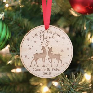 Married Ornament - Reindeer