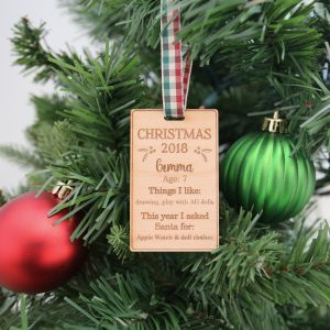 Keepsake Child's Ornament - Holly