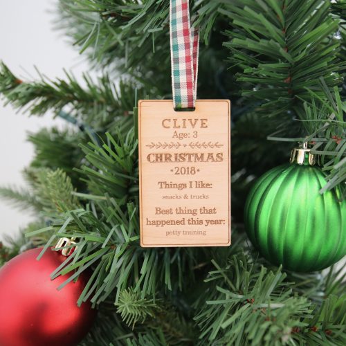 Keepsake Child's Ornament - Garland