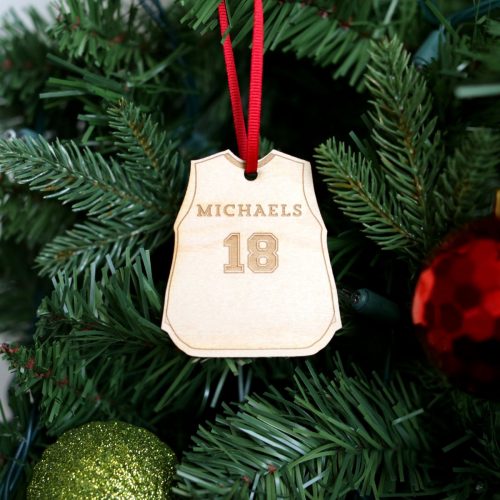 Sports Jersey Ornament - Sleeveless