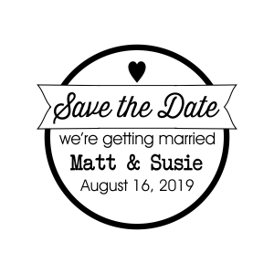 Save the Date Ribbon