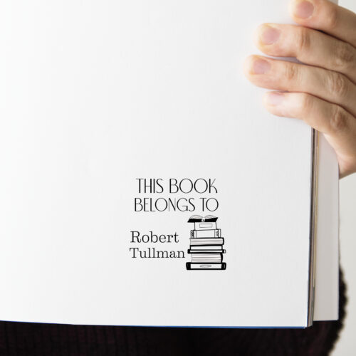 Stack Book Stamp