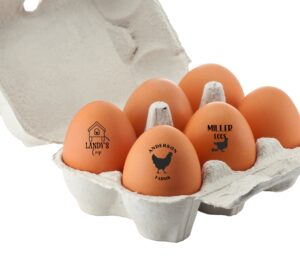 Personalized Egg Stamps
