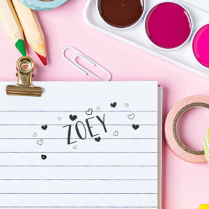Hearts | Kids Stamp