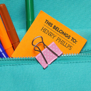 Belongs To | Kids Stamp